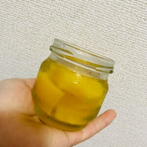 桃缶de黄桃ゼリー♪